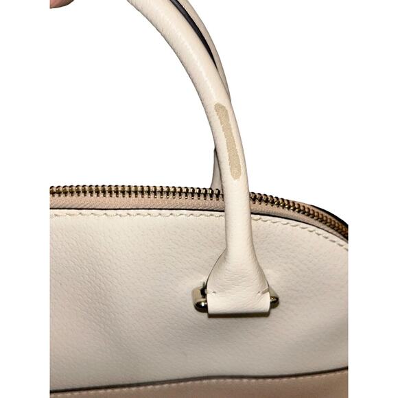 Kate Spade‎ Medium Light Pink and Cream Handbag Purse - Picture 6 of 16
